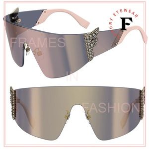 Fendi FF Free-form Sunglasses
